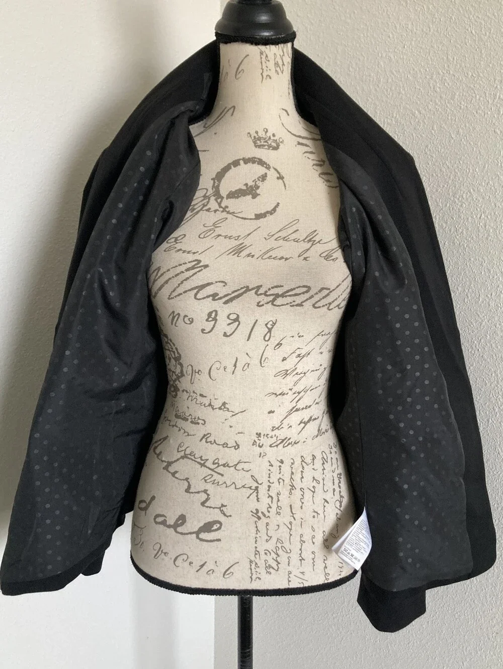 J. Crew Black Open-Front Blazer